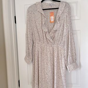 NWT Julie Dot Print Dress XL
